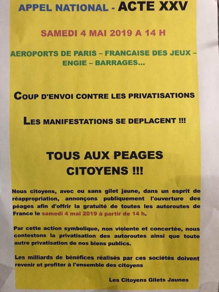 RÃ©sultat de recherche d'images pour "gilet jaune acte XXV 4 mai"