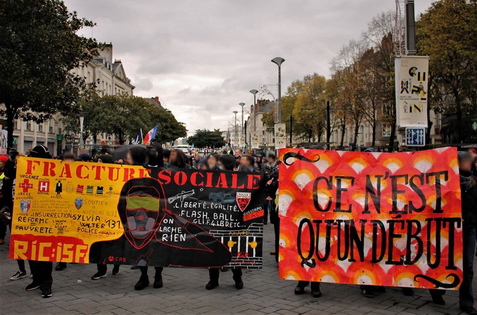 Gilets Jaunes Paris 16 17 Novembre 2019 Manifestations