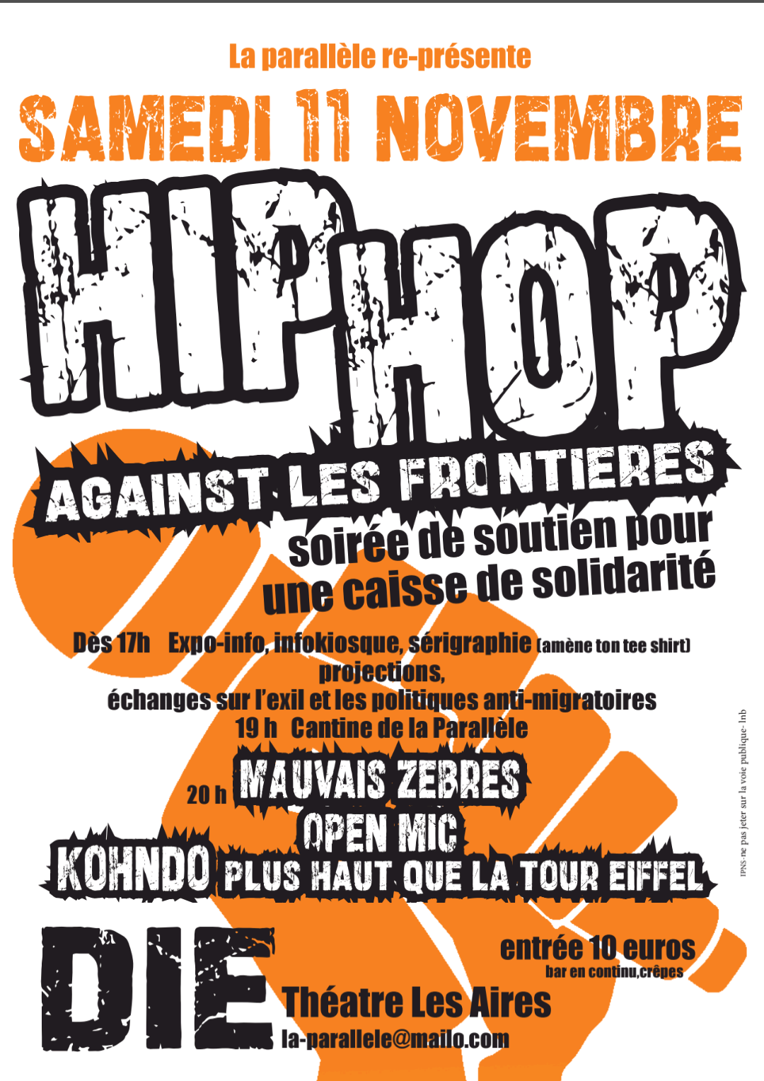 Hip Hop against les frontieres
