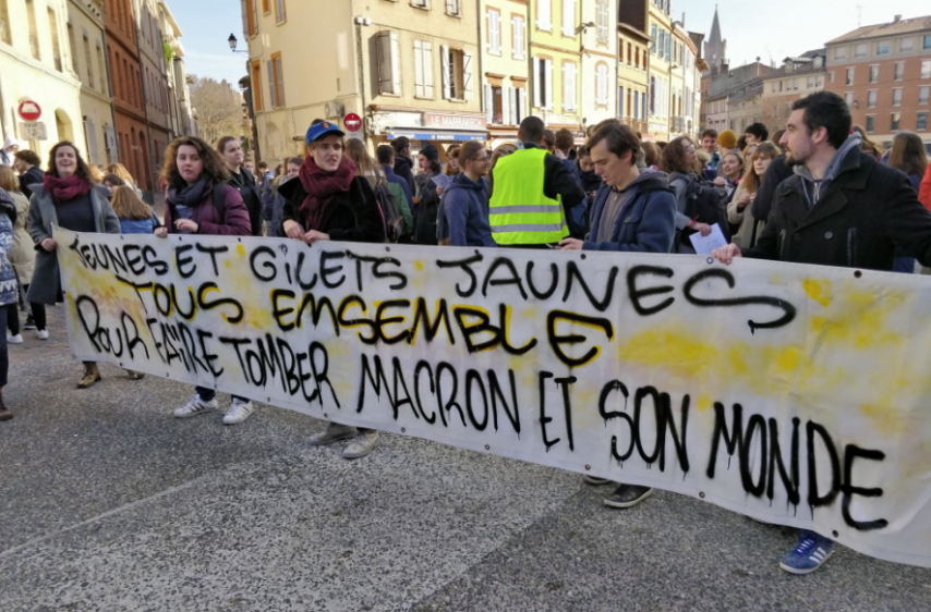 Drôme Samedi 19 Janvier Acte X Gilets Jaunes Valence